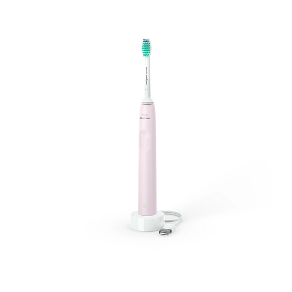 Philips Sonicare DailyClean 2100 HX3651/11 Сонческа електрическа четка за зъби, памучно розова