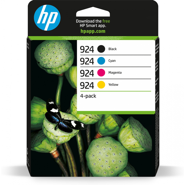 HP No.924 4-Pack 500/400 paginaÂ´s (Origineel)