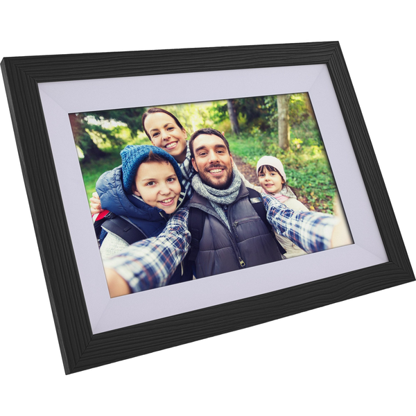 InLine 55821H cornice per foto digitali Grigio 25,6 cm (10.1") Touch screen Wi-Fi