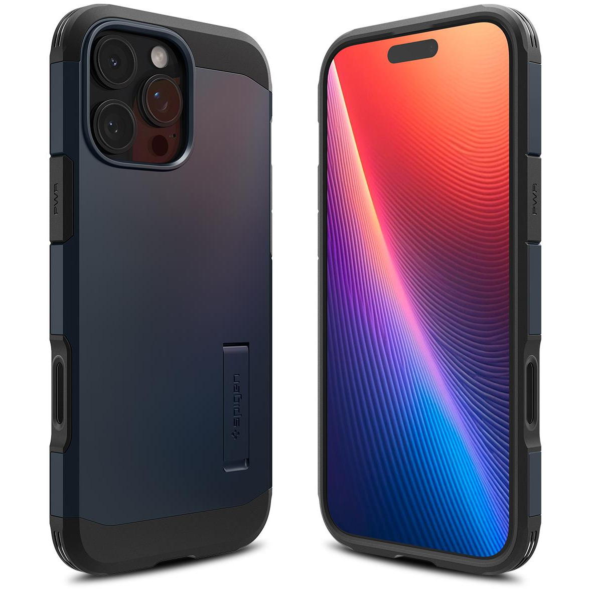 Spigen Tough Armor T MagSafe Metal Slate iPhone 16 Pro Max tok (ACS08504)