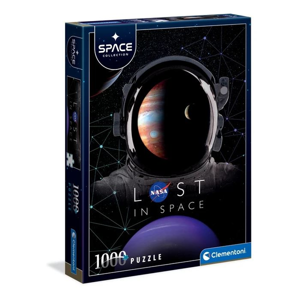 Clementoni Space Kontur puslespil 1000 stk Kunst