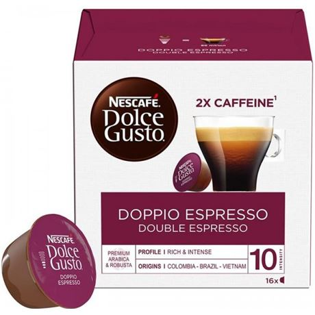Nescafé Dolce Gusto Doppio Espresso kapszula 16db (Dolce Gusto Doppio)