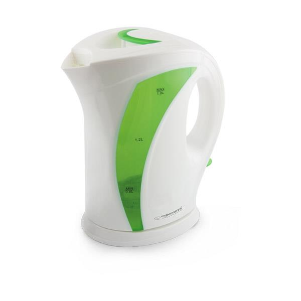 Esperanza EKK018G 1,7 L Vízforraló Fehér-zöld (EKK018G)