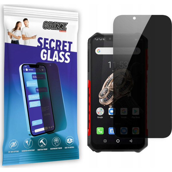  GrizzGlass Szkło prywatyzujące GrizzGlass SecretGlass Ulefone Armor 6e
