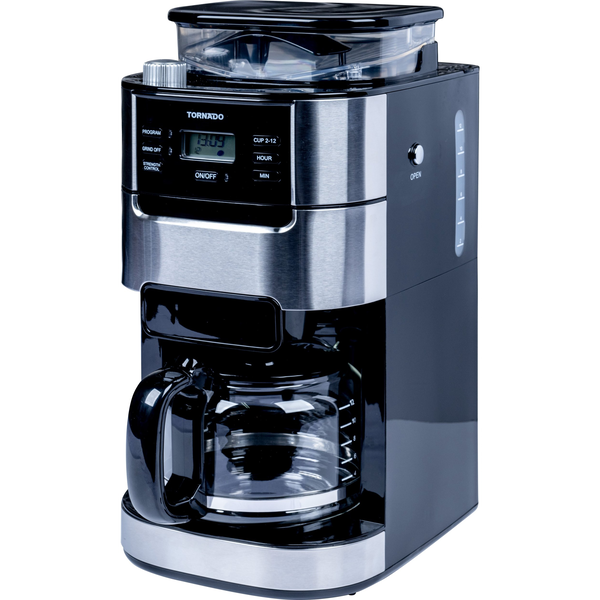 TORNADO TCM-1025A-GS Vejledning Filter kaffemaskine 1,5 L