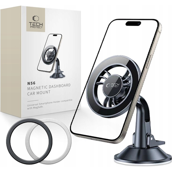 Držák na sklo Tech-protect černý
