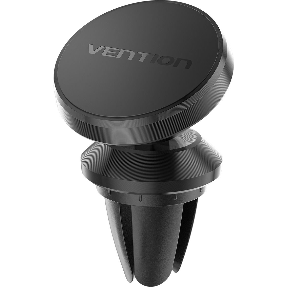 Vention Magnetic Car Phone Mount Black Air Vent Clip Type (KSMB0)