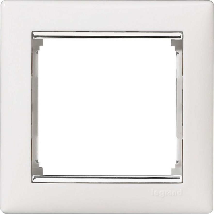 Legrand 770491 Valena 1-es keret fehér/ezüst (770491)