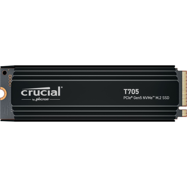 Crucial T705 2TB M.2 NVMe SSD Hűtőbordás (CT2000T705SSD5)