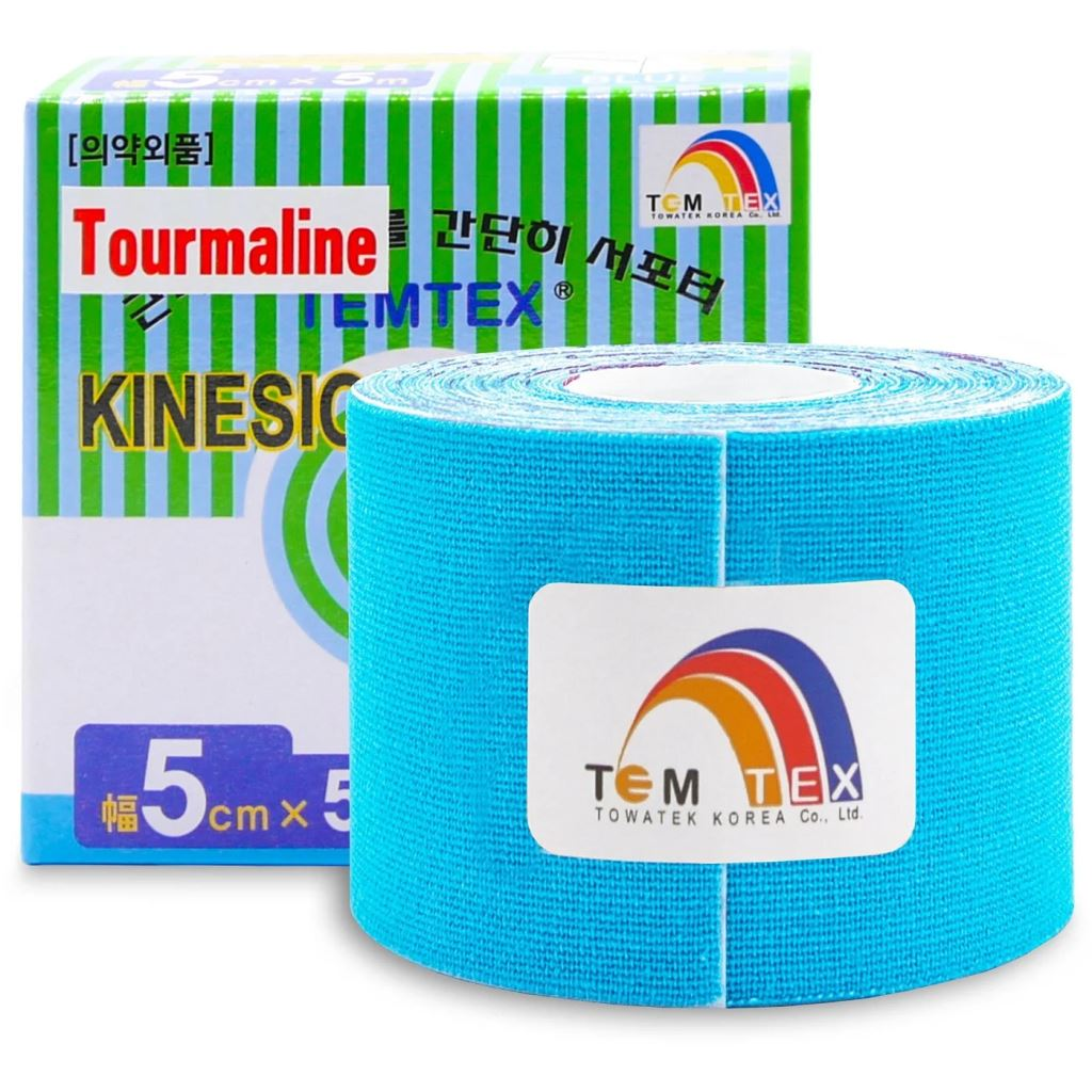 Temtex Tourmaline kineziológiai szalag kék (8809095691054) (8809095691054)