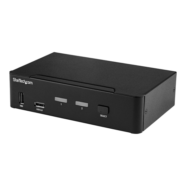 StarTech.com SV231DPU34K KVM-switch Zwart