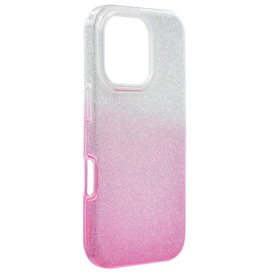 Gigapack Apple iPhone 16 Pro tok csillogó átlátszó-rózsaszín (GP-160074) (GP-160074)