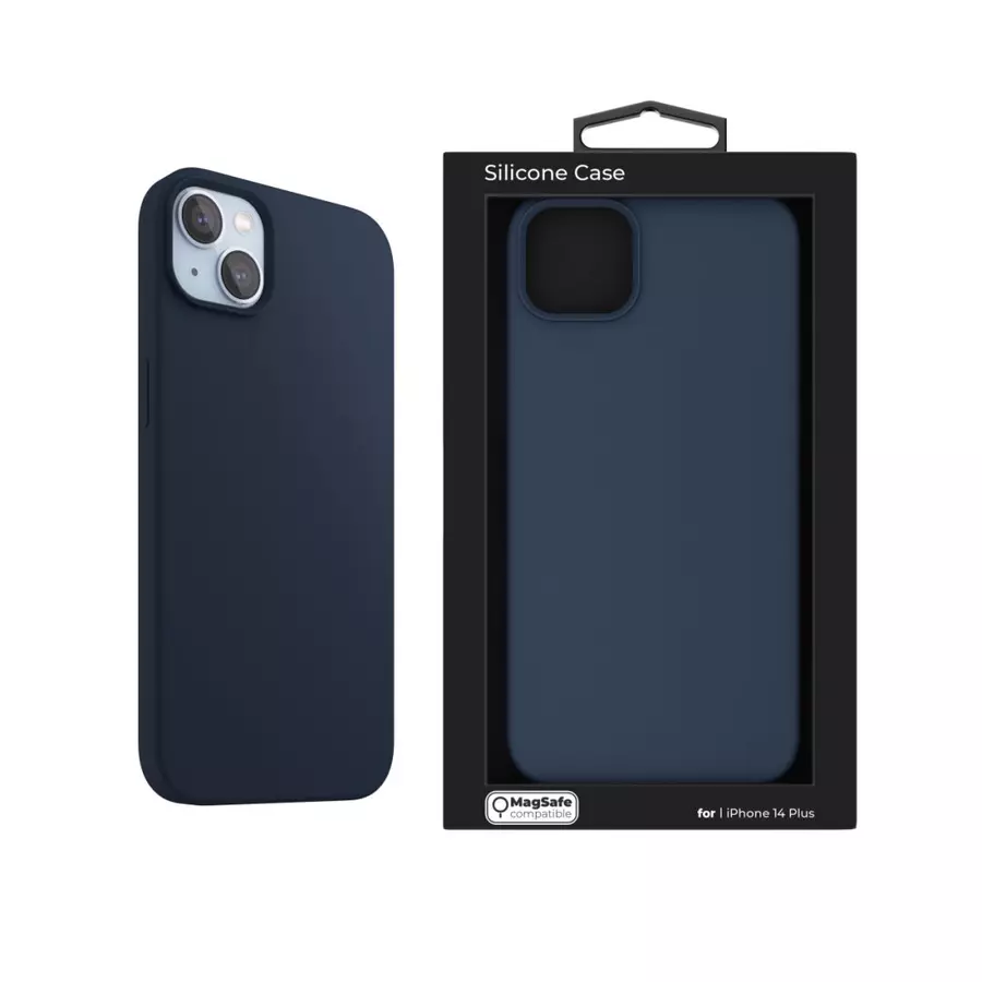 NextOne IPH-14MAX-MAGSAFE-BLUE iPhone 14 Plus kék szilikon MagSafe hátlap (IPH-14MAX-MAGSAFE-BLUE)