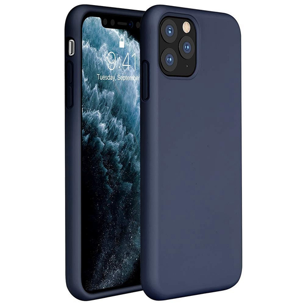 Xiaomi Redmi Note 11T Pro / Note 11T Pro Plus / Poco X4 GT, Силиконов калъф, Wooze Liquid Silica Gel, тъмно син (123899)