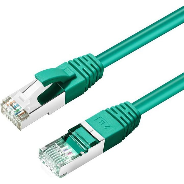 Microconnect MC-SFTP6A015G cavo di rete Verde 1,5 m Cat6a S/FTP (S-STP) Rotondo