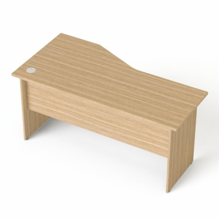 Mayah Freedom SV-23 Íróasztal íves jobbos 160x80 cm Kőris (SV-23/IBXA23K)