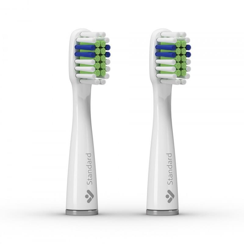 TrueLife SonicBrush Slim-series heads Standard white 2 pack (TLATASLHSD2WA)