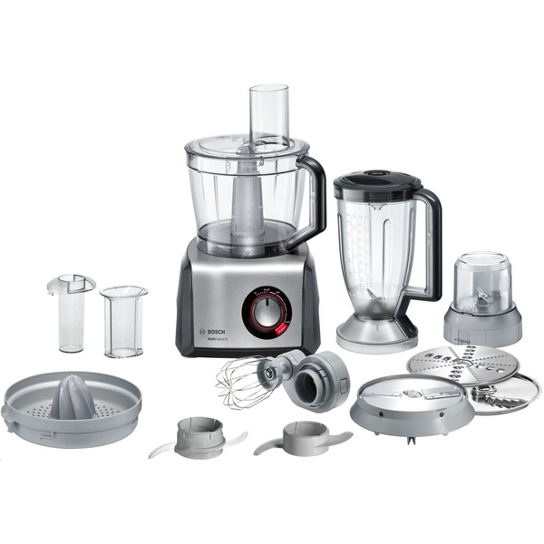 Bosch MC812M844 robot da cucina 3,9 L Nero, Acciaio inox