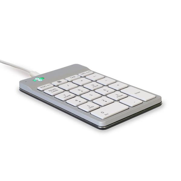 R-Go Tools RGOCONMWDWH numerisk tastatur Laptop USB Hvid