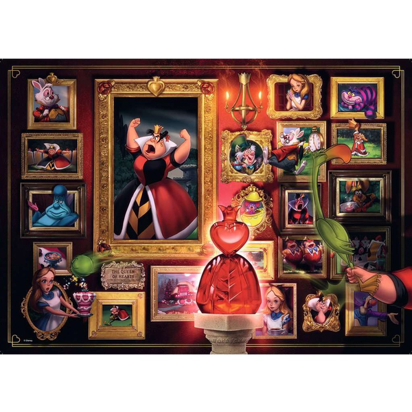 Puzzle Ravensburger Villainous 1000 dílků Puzzle 1000 Villainous. Královna