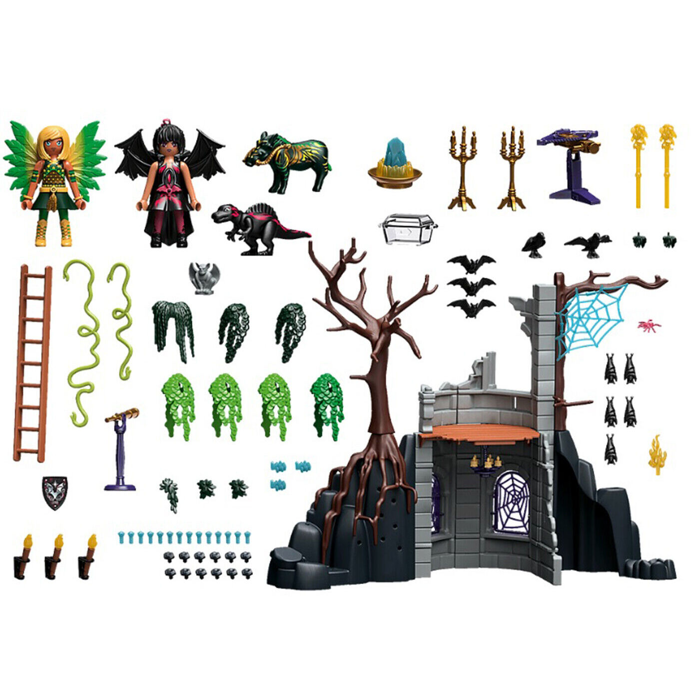 Playmobil Bat Fairy Denevér Tündér erődítménye (70807)