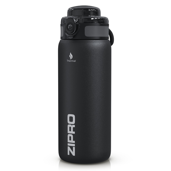 Zipro Thermal Bottle 700 ml Stainless Steel Black