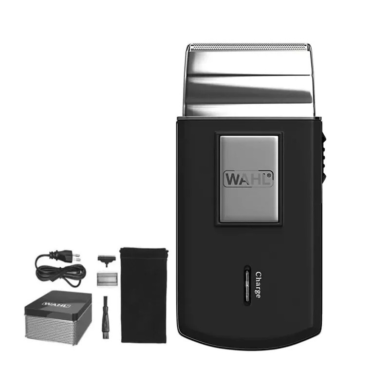 Wahl 3615-0471 Vezeték nélküli Akkus Utazó Borotva Táskával - Fekete (3615-0471)