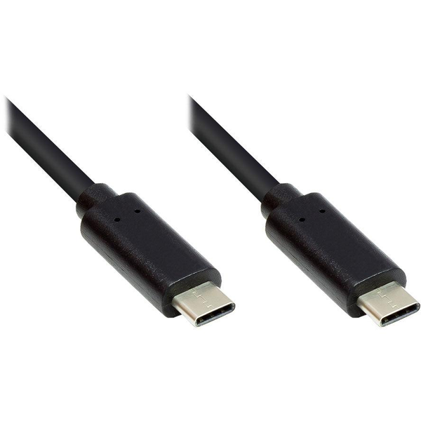 Good Connections USB 3.1 (Gen.1) Kabel USB-C schwarz 0,2m