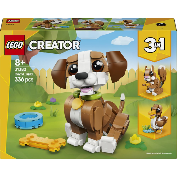 LEGO CREATOR ADORABLE ANIMALS PLAYFUL PUPPY 31382
