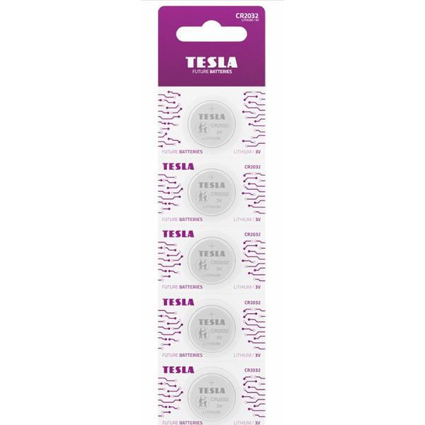 TESLA Lítium Elem CR2032[5x120]