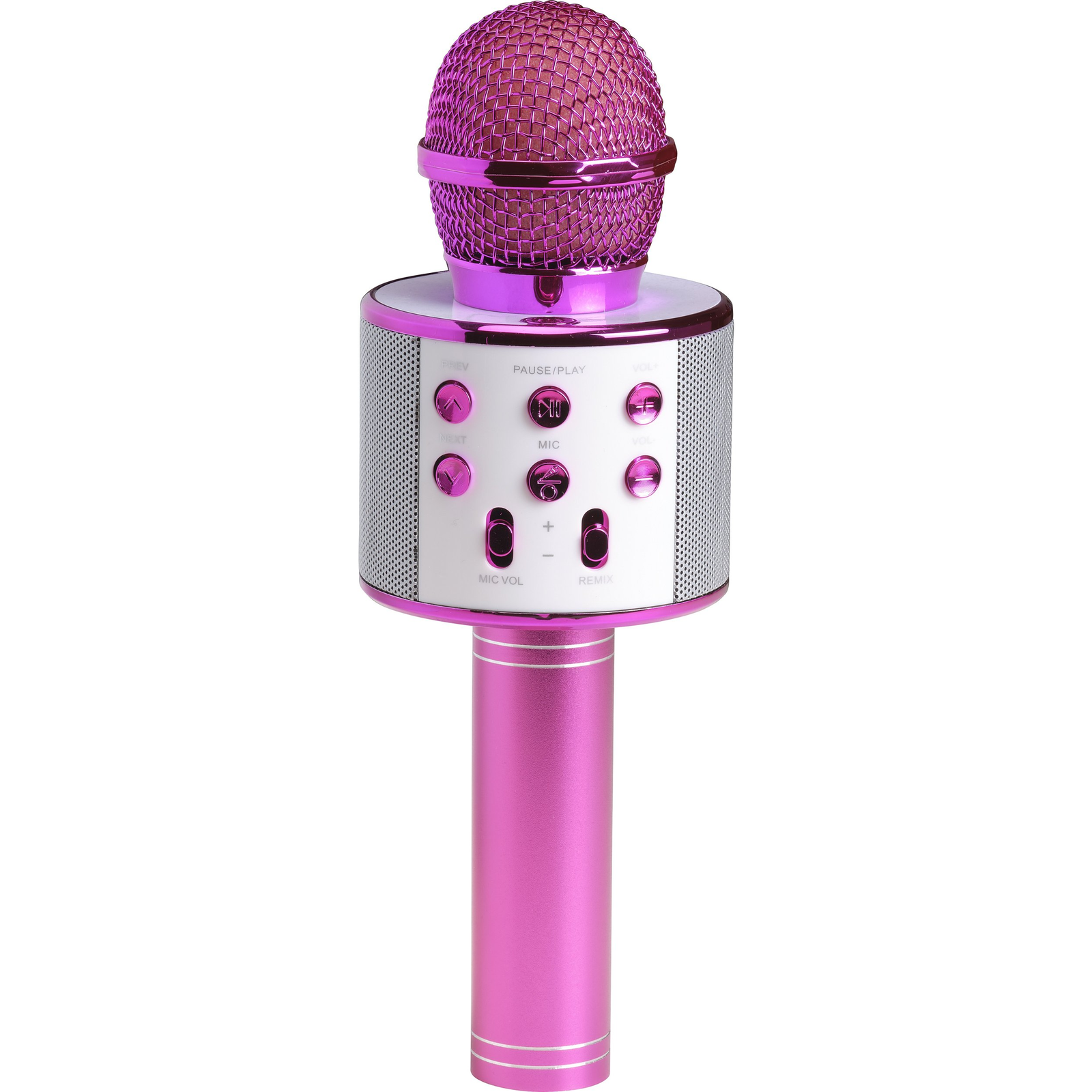Denver KMS-20P 2in1 Karaoke Hangszóró és Mikrofon - Rózsaszín (111250000100)