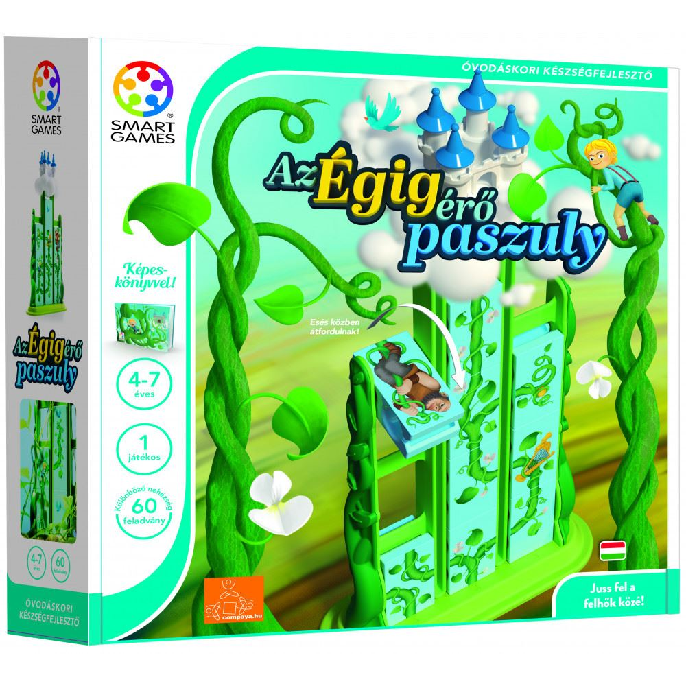 SmartGames Az égig érő paszuly magyar nyelvű társasjáték (19345-182) (SmartGames19345-182)