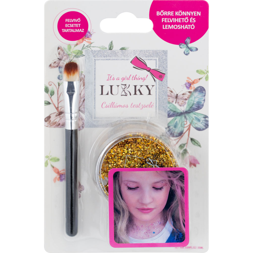 Lukky Csillámos testzselé: Arany (T11928)