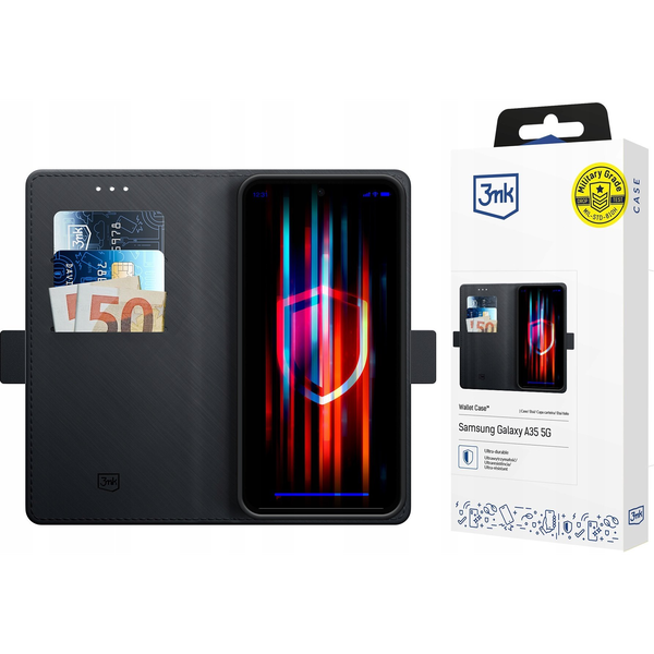  3MK 3mk flipové pouzdro Wallet Case pro Samsung Galaxy A35 5G