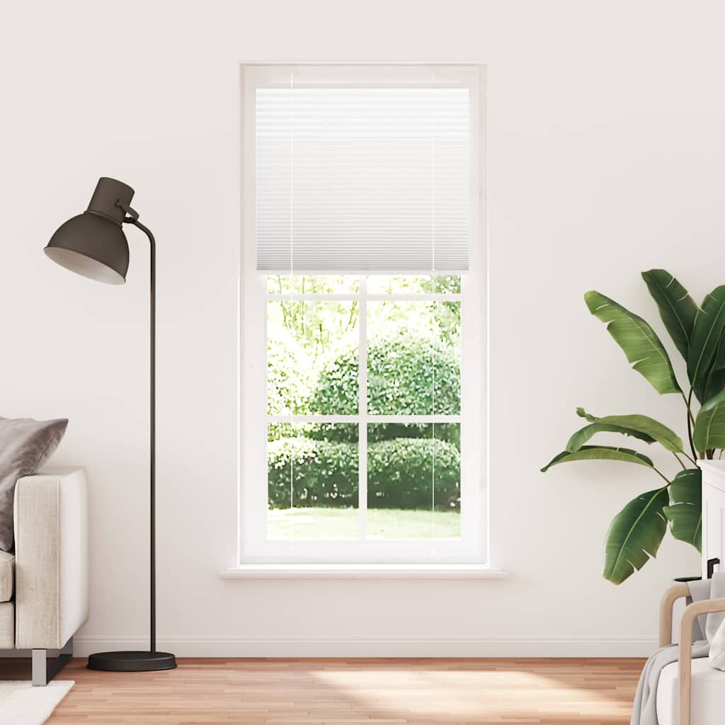 pliszírozott redőny Fehér 100x200 cm szövetszélesség 99,4cm (4015517)
