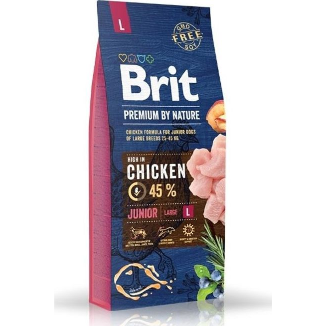 Brit Premium By Nature Junior L 3 kg 170823 (92858)