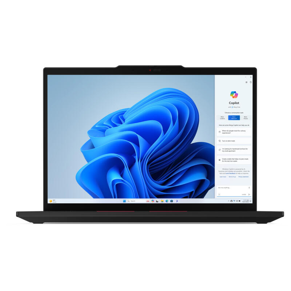 Lenovo ThinkPad T14 AMD Ryzen™ 5 PRO 8540U Ноутбук 35,6 см (14") WUXGA 16 GB DDR5-SDRAM 512 GB SSD Wi-Fi 6E (802.11ax) Windows 11 Pro Черен