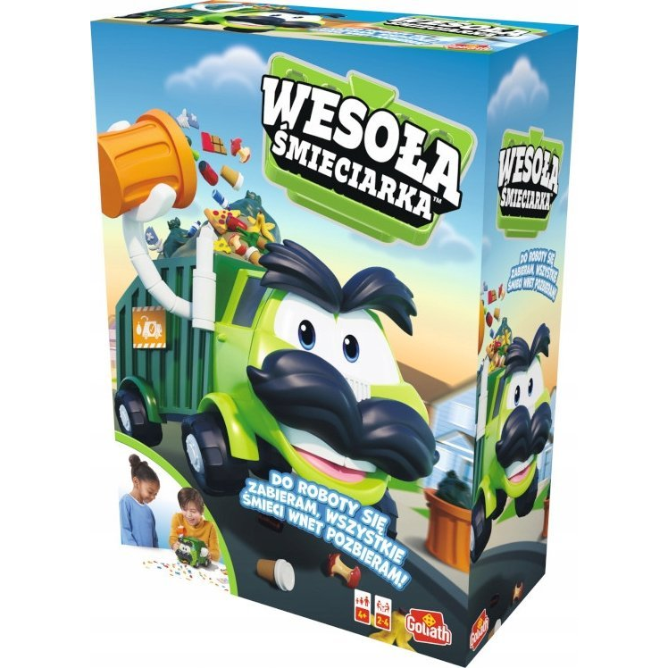 Goliath Fun Garbage Truck szövetségi társasjáték (932245.006)