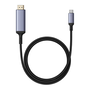 Адаптер USB-C към HDMI, Baseus, Алуминий / PVC, 48 Gbps, 240 Hz, 1,5 м, Черен