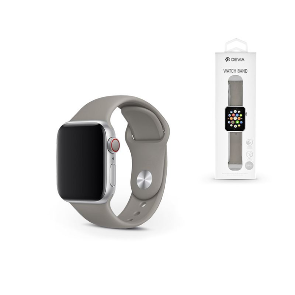 Devia ST324819 iWatch karpánt 40mm szürke