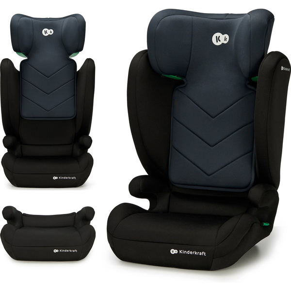 Kinderkraft I-SPARK i-Size autósülés 15-36kg - Fekete