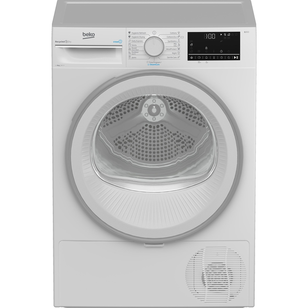 Beko B3T42242 ruhaszárító Szabadonálló Elöltöltős 8 kg Fehér