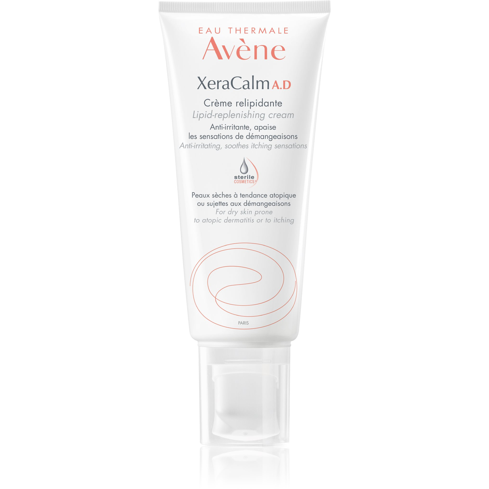 AVENE XeraCalm A.D Relipidáló száraz, atópiás ekcémára és viszketésre hajlamos bőrre, 200 ml (3282779405553)