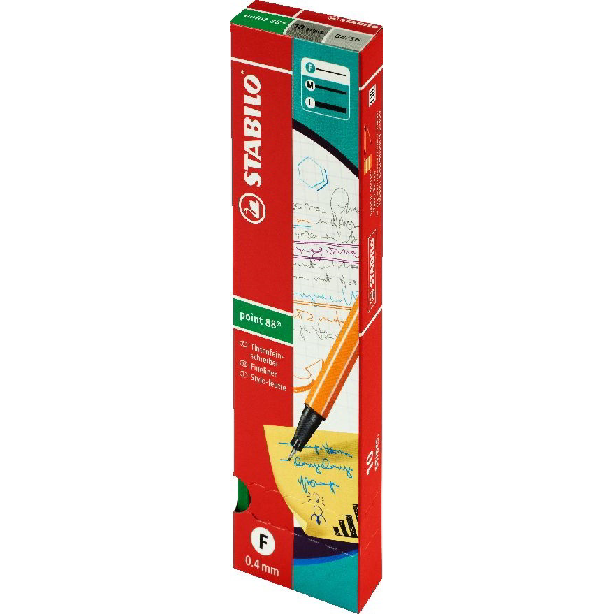 STABILO point 88 tűfilc Zöld 1 dB (88/36B10)