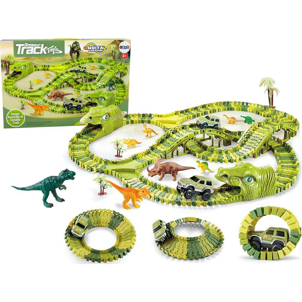 Hatalmas Dinoszauruszos Autópálya - Figurákkal (9948)