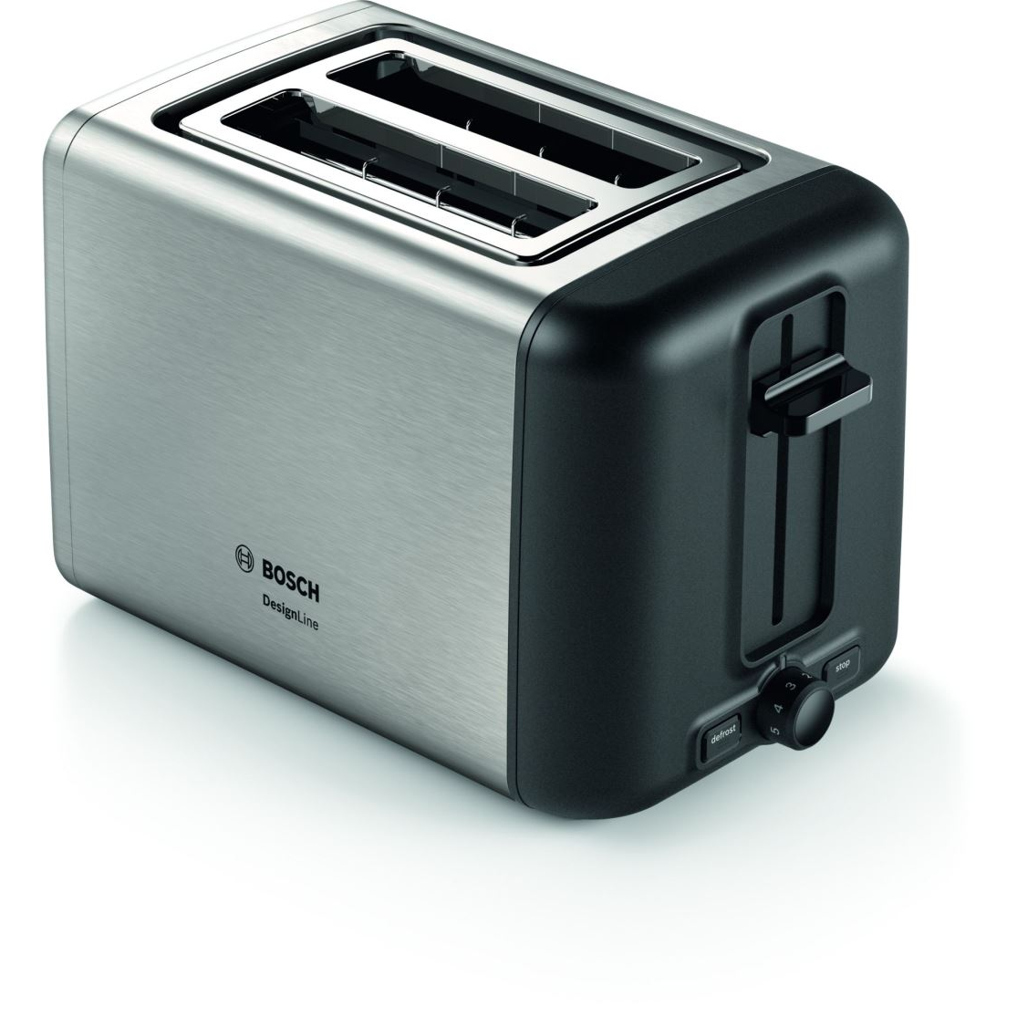Bosch TAT3P420 hriankovač 2 krajcov 970 W Čierna, Nerezová oceľ (TAT3P420_)