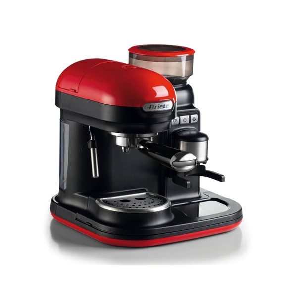 Pákový tlakový kávovar Ariete Espresso Moderna 1080 W červený