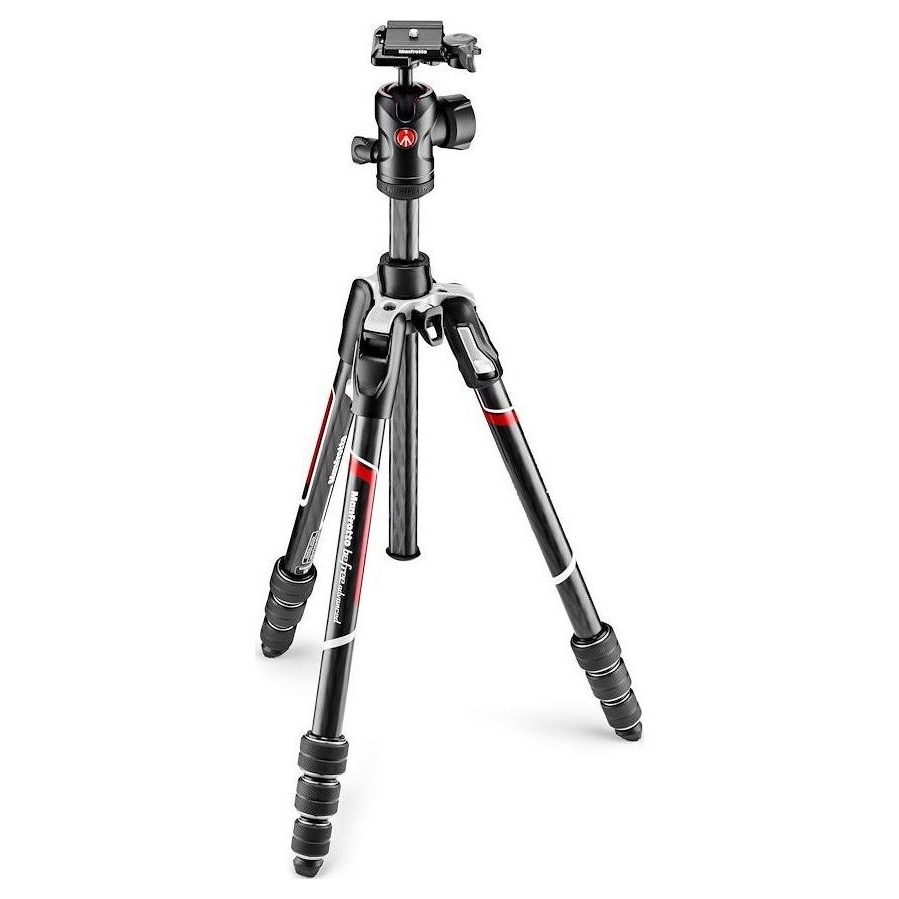 Manfrotto Befree Advanced Carbon Kamera állvány (Tripod) - Fekete (MKBFRTC4-BH)