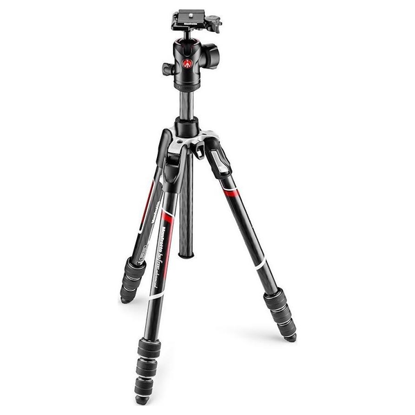 Manfrotto Mkbfrtc4-bh Tripode Videograbadora De Mano 3 Pata(s) Negro, Plata