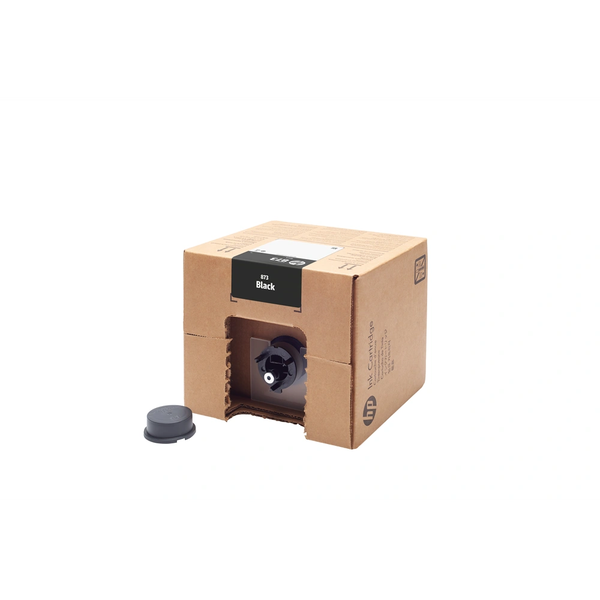 HP 873 3-liter Black Latex Ink Cartridge printhoved Termisk inkjet